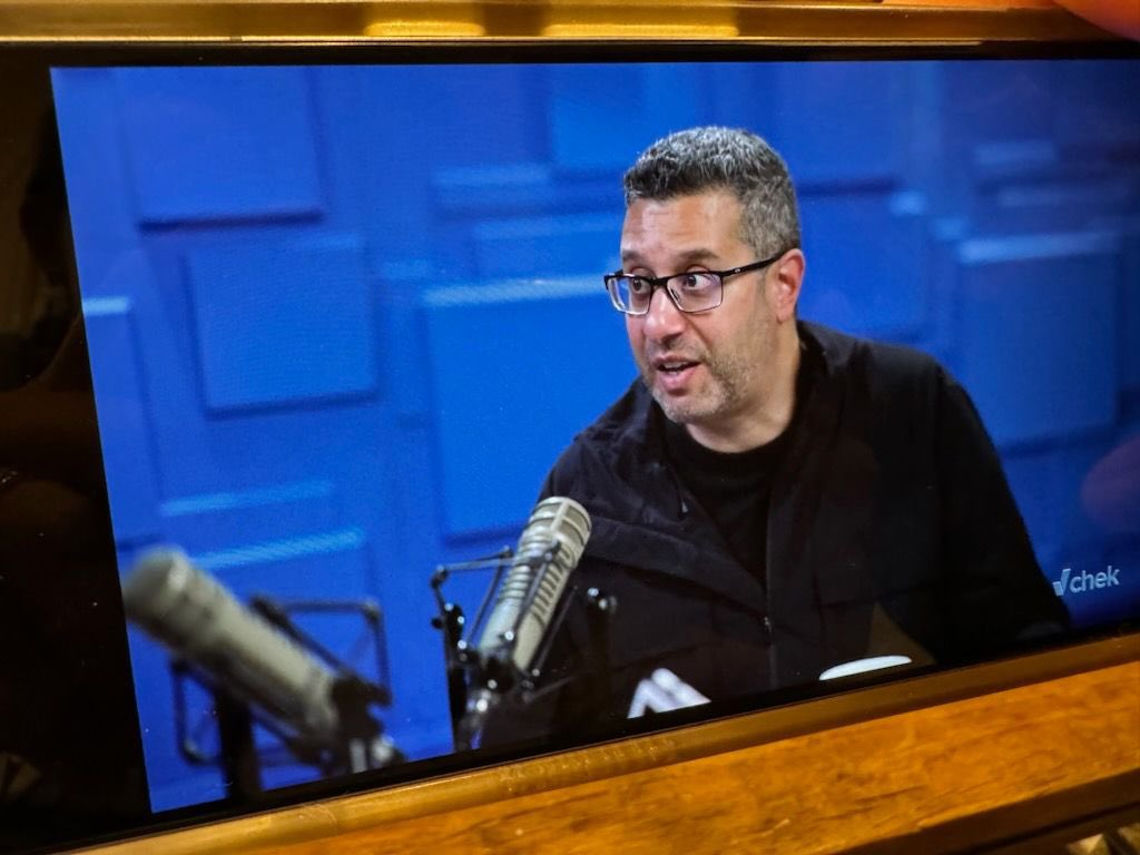 <a href="/CHEK_News/">CHEK News</a> <a href="/vancolour/">Mo Amir 🪬</a>. 
Thanks for having me on. If you missed it… I’ll gladly give you an in person, live re-enactment.🥰