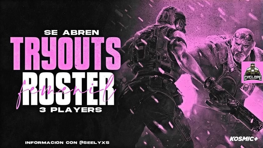 Cyclope eSports (@cyclope_esports) on Twitter photo 💚🌸Cyclope abre TO para buscar 3
Jugadoras para armar equipo junto a <a href="/seelyxs/">Seelyxita 🍭♥️</a> 🌸💚
-@
-@
-@
<a href="/seelyxs/">Seelyxita 🍭♥️</a>
Favor de mandar msj, las chicas interesadas.
Tendremos muchas sorpresas para las chicas.🌸📩📩📩
Sponsor by. <a href="/Kosmicplus/">KOSMIC+</a> 🚀💚 💚🌸Cyclope abre TO para buscar 3
Jugadoras para armar equipo junto a <a href="/seelyxs/">Seelyxita 🍭♥️</a> 🌸💚
-@
-@
-@
<a href="/seelyxs/">Seelyxita 🍭♥️</a>
Favor de mandar msj, las chicas interesadas.
Tendremos muchas sorpresas para las chicas.🌸📩📩📩
Sponsor by. <a href="/Kosmicplus/">KOSMIC+</a> 🚀💚