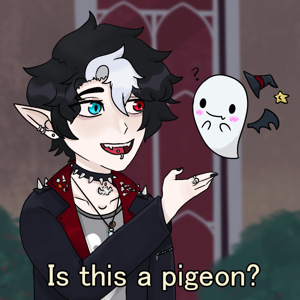 MerlinGhost_'s tweet image. I found this fricked up lookin dog?? I named him pal 
(㇏(•̀ᵥᵥ•́)ノ)
-
-
-
- 🎨:Me
#vtuber #envtuber #vtubersupportbeam #horrorvtuber