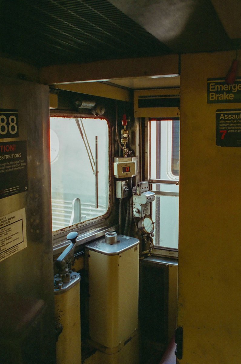 R32 cab, shot on film with an R42 in the background.