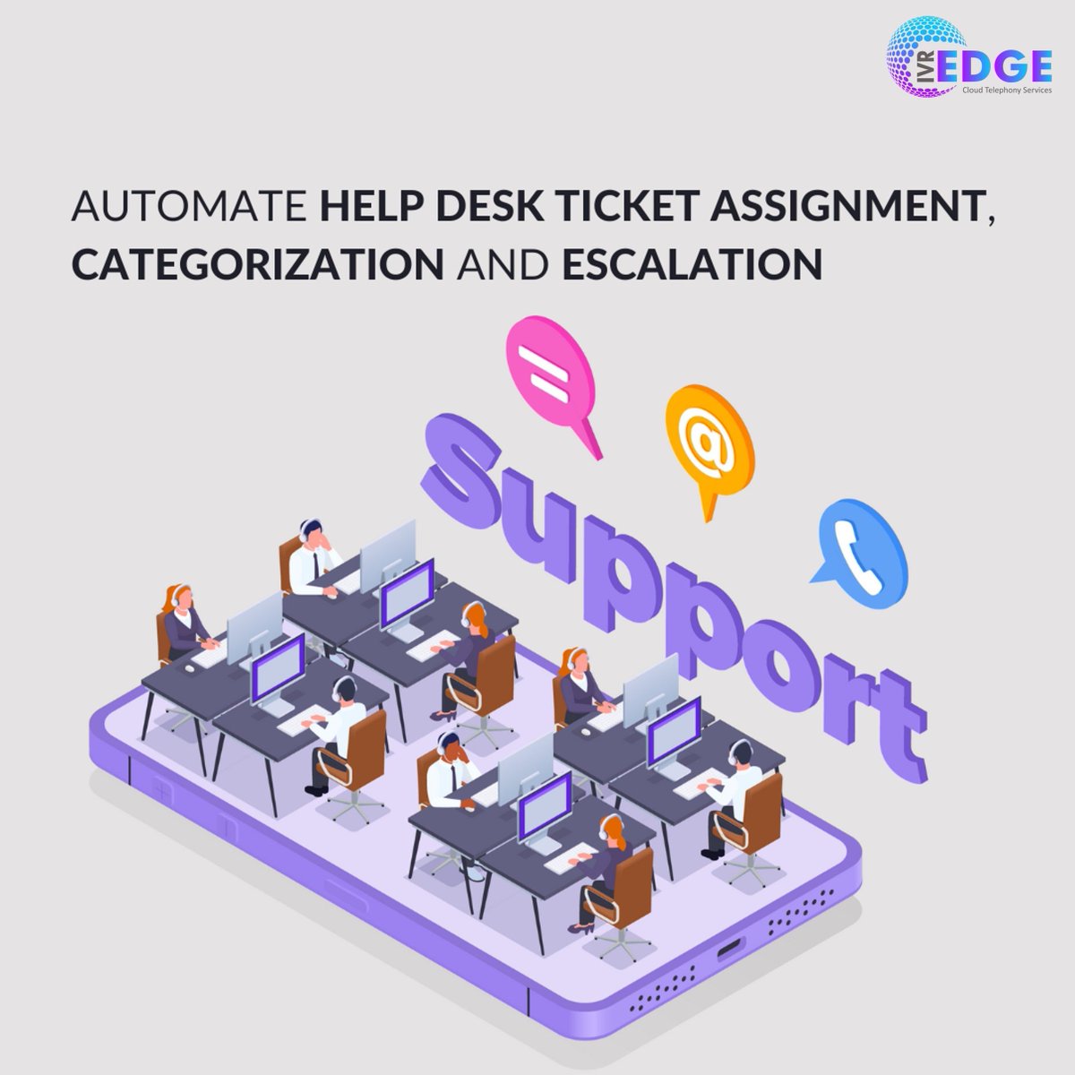 ivredgeservices's tweet image. Optimize your support operations! Our Help Desk Software automates ticket assignment, categorization, and escalation, transforming your customer service into a seamless experience.
#helpdesksoftware #helpdeskticketingsystem #helpdesksolutions #cloudhelpdesksoftware #ivredge