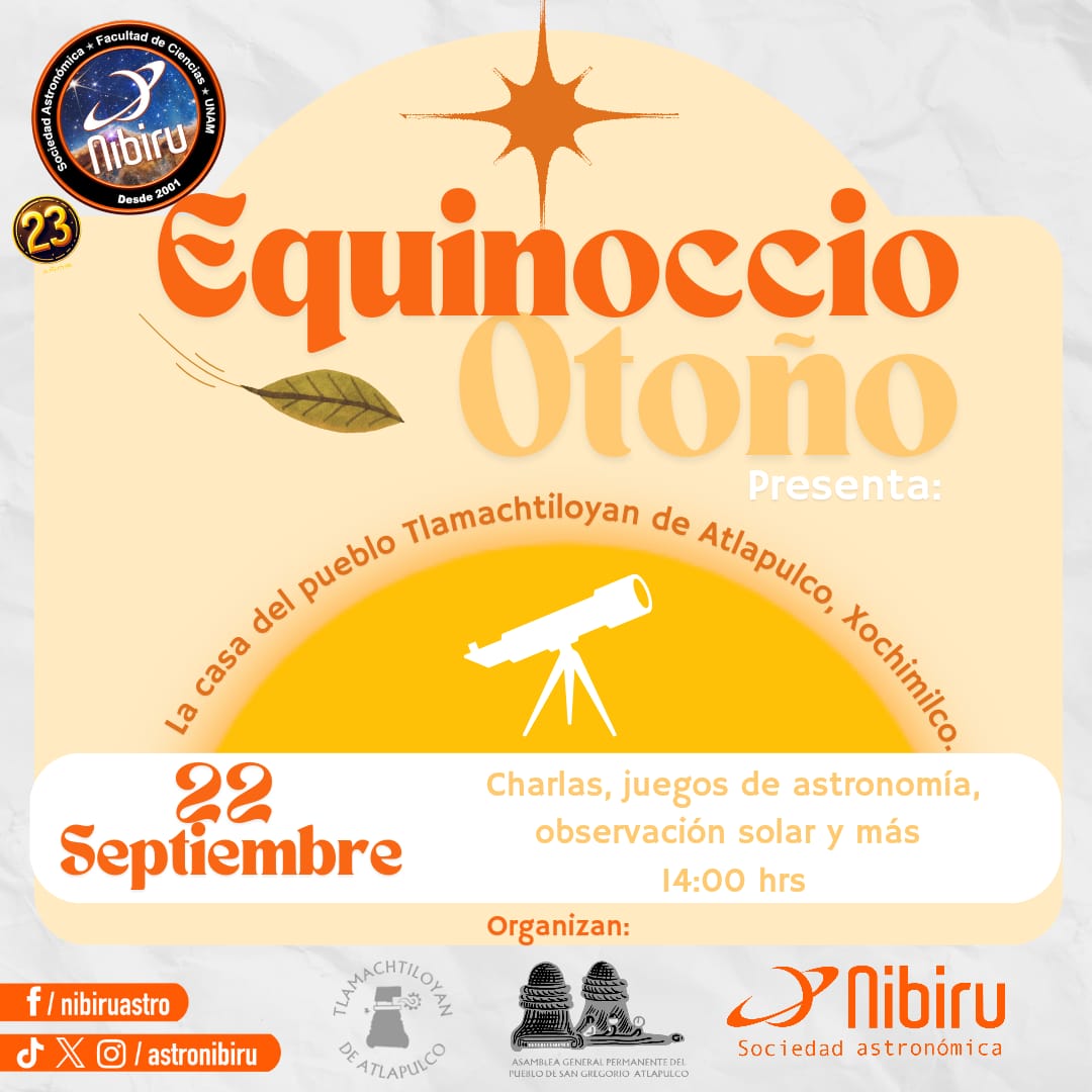 nibiruastro's tweet image. Nos vemos este domingo en  La casa del pueblo Tlamachtiloyan con @asamb_atlapulco