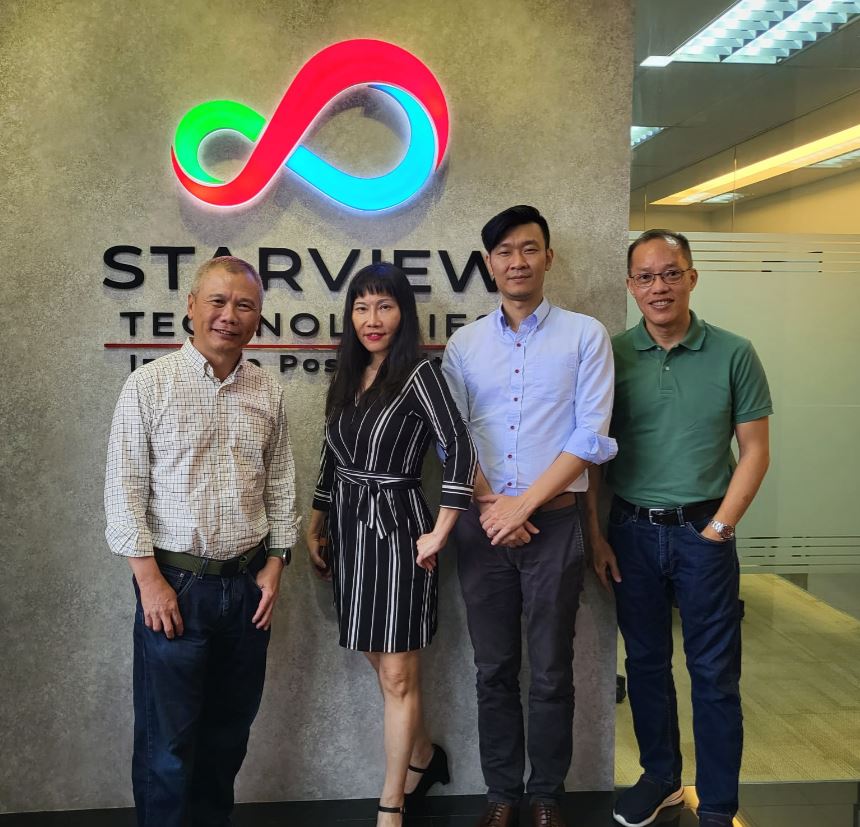 Starviewtechnet's tweet image. We thank Michelle Shu and Jia Wei from Edgecore Networks to visit Starview and introduce their new products. Edgecore Networks provide high-end networking and server technologies. We envision great business with #Edgecore Networks, especially with #AI and #ML applications.