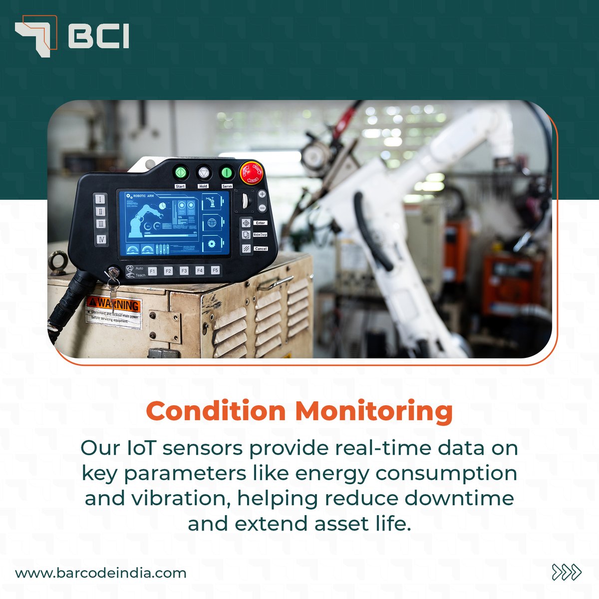 BarCodeIndialtd's tweet image. Unlock the full potential of your assets with our Asset Intelligence Platform! Track, monitor, and optimize in real-time using high-performance hardware &amp;amp; cloud software.

Visit: barcodeindia.com/solution/asset…

#BarCodeIndia #AssetIntelligence #ConditionMonitoring #ColdChain