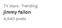 joseramonmarmtz's tweet photo. .@jimmyfallon is trending topic!
#FallonIs50 #FallonTonight https://t.co/mtH3fzzr8o