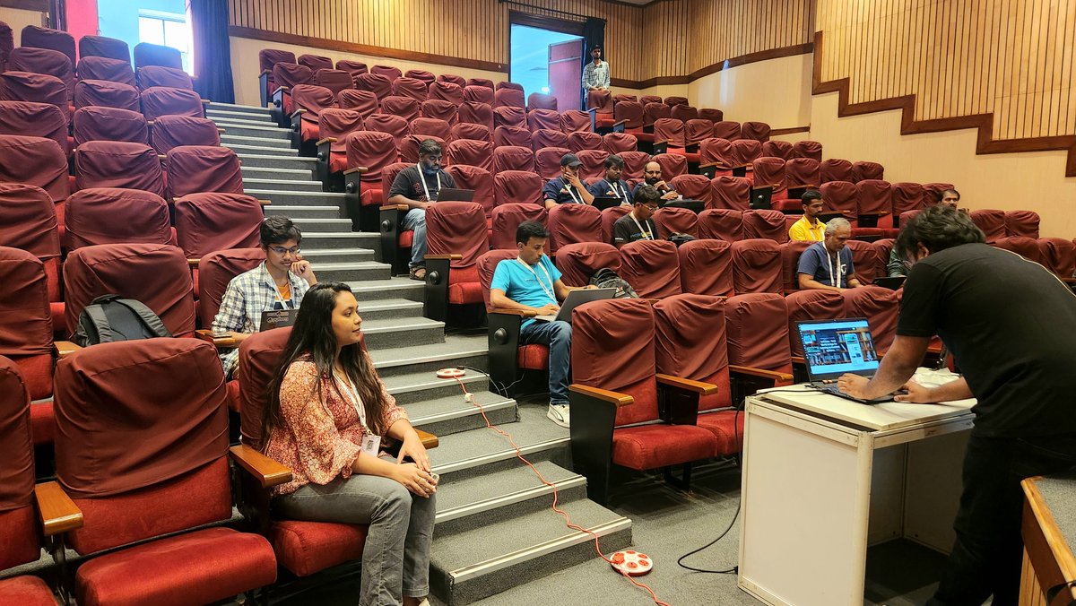 Talk has started for Track3 "Creating Low Cost Sensor dataloggers with Python and Microcontrollers" by Jithin BP 

#PyConIndia2024