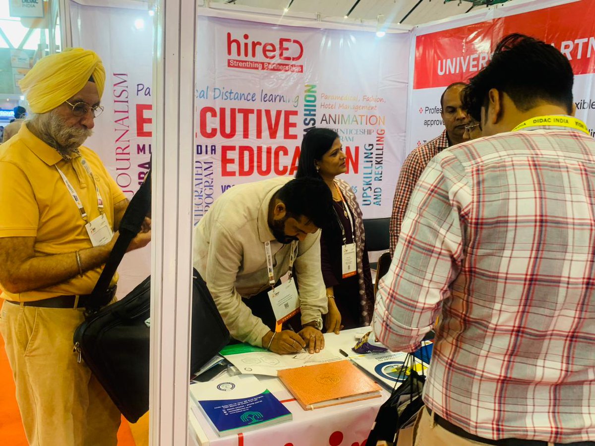 GetHireed's tweet photo. Day 2 at the India International Convention and Expo Center has provided a platform for meaningful networking opportunities with HireED. 
.
.
#HireED #Networking #IICC2024 https://t.co/SE8NWVHXVA