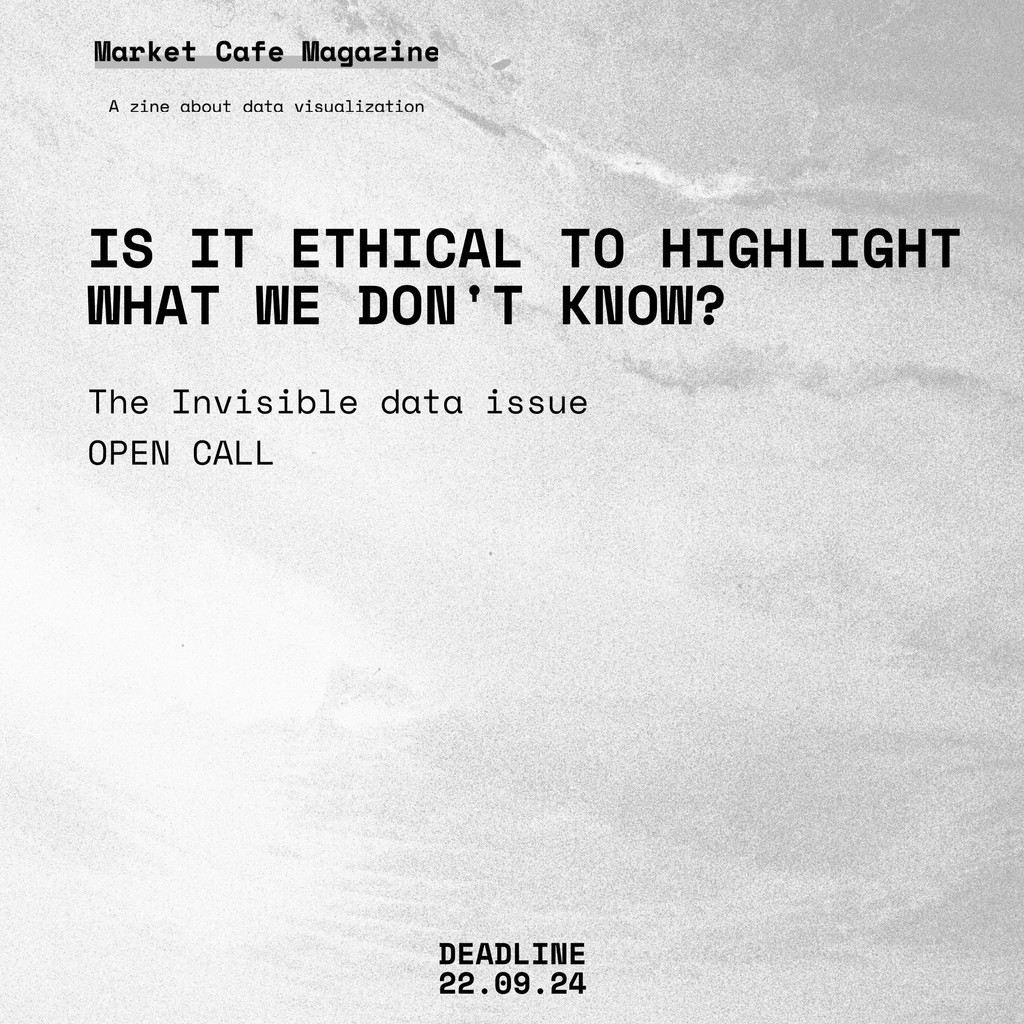 Open Call closing in two days. The Absence of Data is Data - our next issue. Show us your vision.⁠
⁠
Deadline 22nd September | Link below