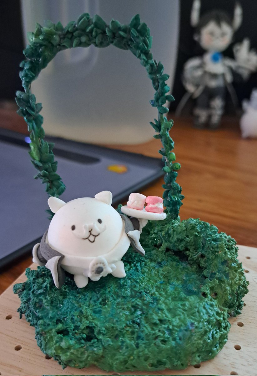 草種完了🥳請小貓先來試踩