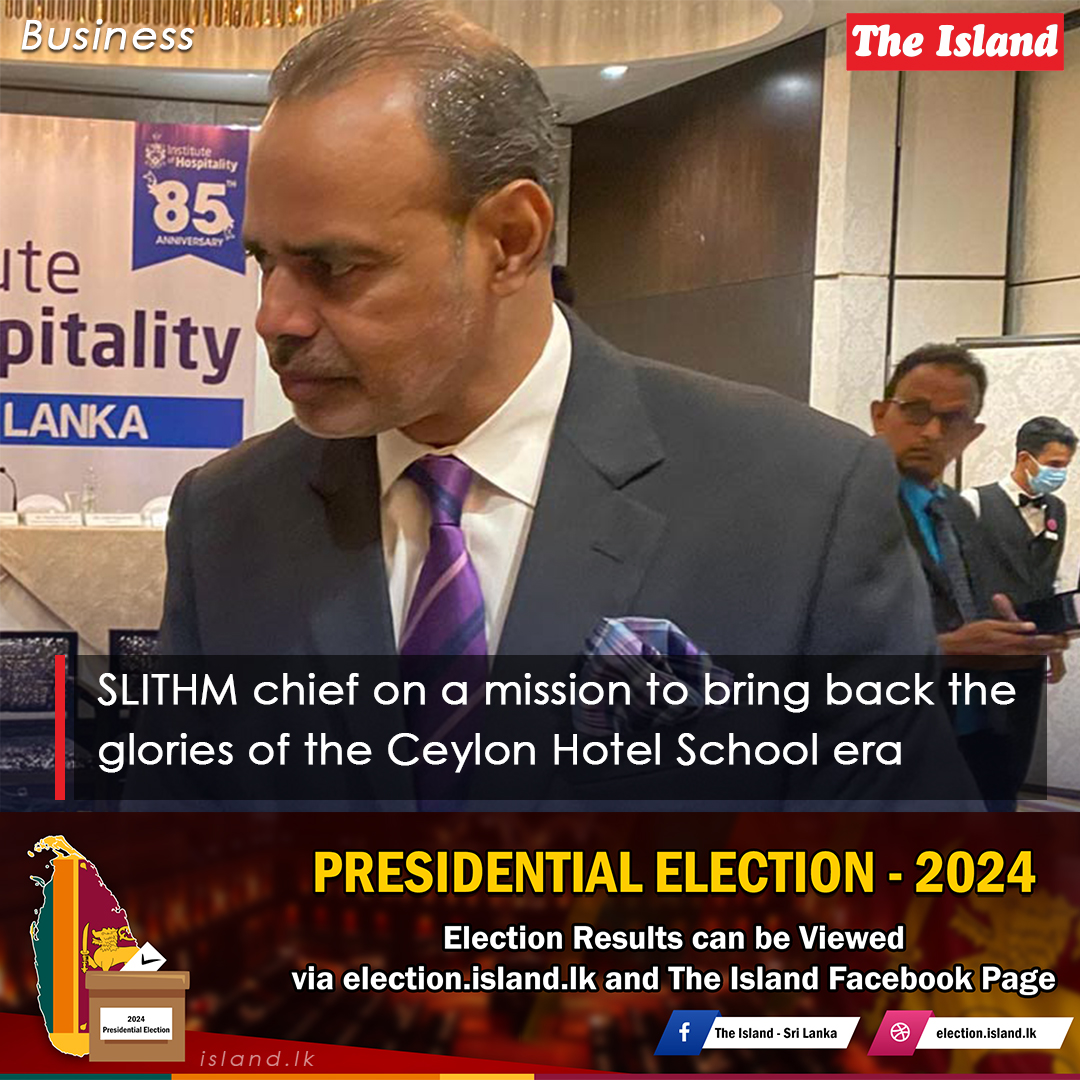 theisland_lk's tweet image. tinyurl.com/45j7jm68

SLITHM chief on a mission to bring back the glories of the Ceylon Hotel School era

#TheIsland #TheIslandnewspaper #SLITHM #ShiranthaPeiris