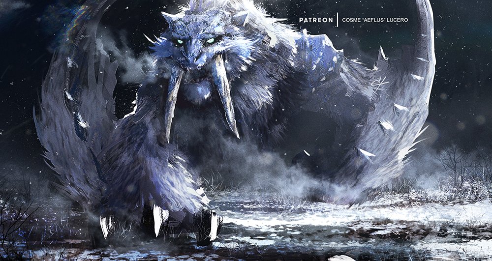 「Some ice cold MH fanart I made to keep y」|✨ Aeflus ✨のイラスト