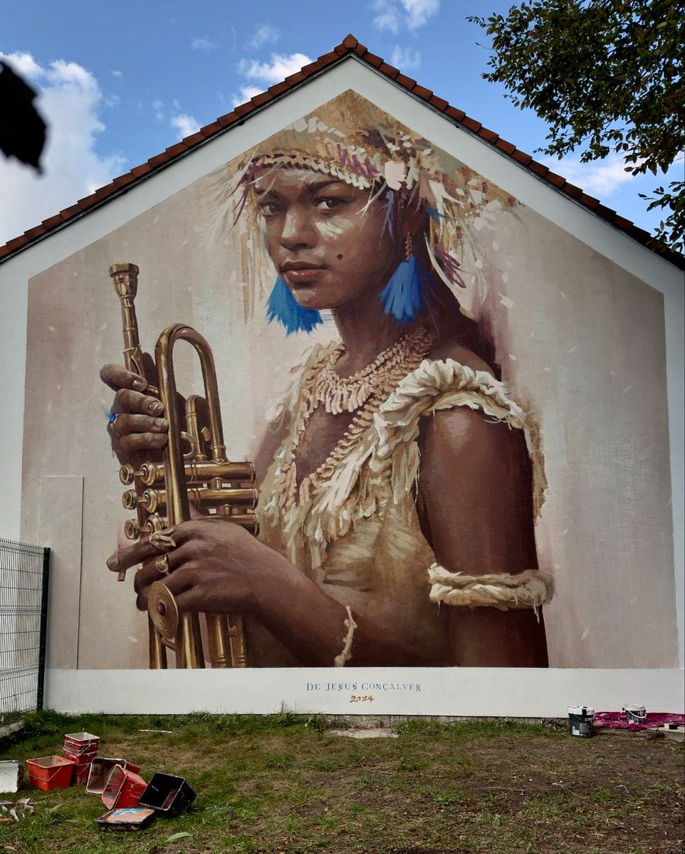 🎊 « Au carnaval de Rio » 🎊

#StreetArt #graffiti by Arnaud DE JESUS GONÇALVES📍 Conflans-Sainte-Honorine, France 🇫🇷