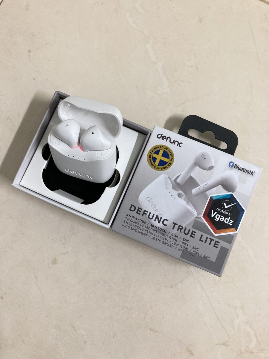 Pantip_Market's tweet photo. หูฟังไร้สาย Defunc True Lite ( White ) ปล่อยต่อ ซื้อมา 31/8/67 ของแท้ 100% มีประกัน 1 ปี อุปกรณ์ครับกล่องไม่เคยใช้งาน #pantipmarket #ลงโฆษณาฟรี #โฆษณาออนไลน์ 
#หูฟัง #หูฟังไร้สาย #Defunc #Gadget  
📌https://t.co/Wz1WxxWfUE https://t.co/YRj8nWQHqn
