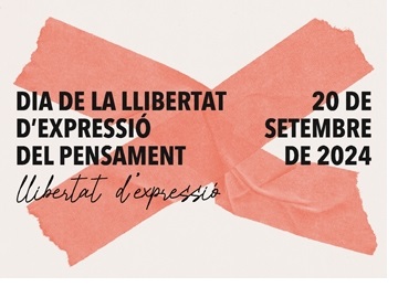 🌐[#Primeraplana]
20 de setembre, Dia internacional de la llibertat d’expressió del pensament.

Manifest Per la llibertat d'expressió en les arts i la cultura   bit.ly/3TBLkc3