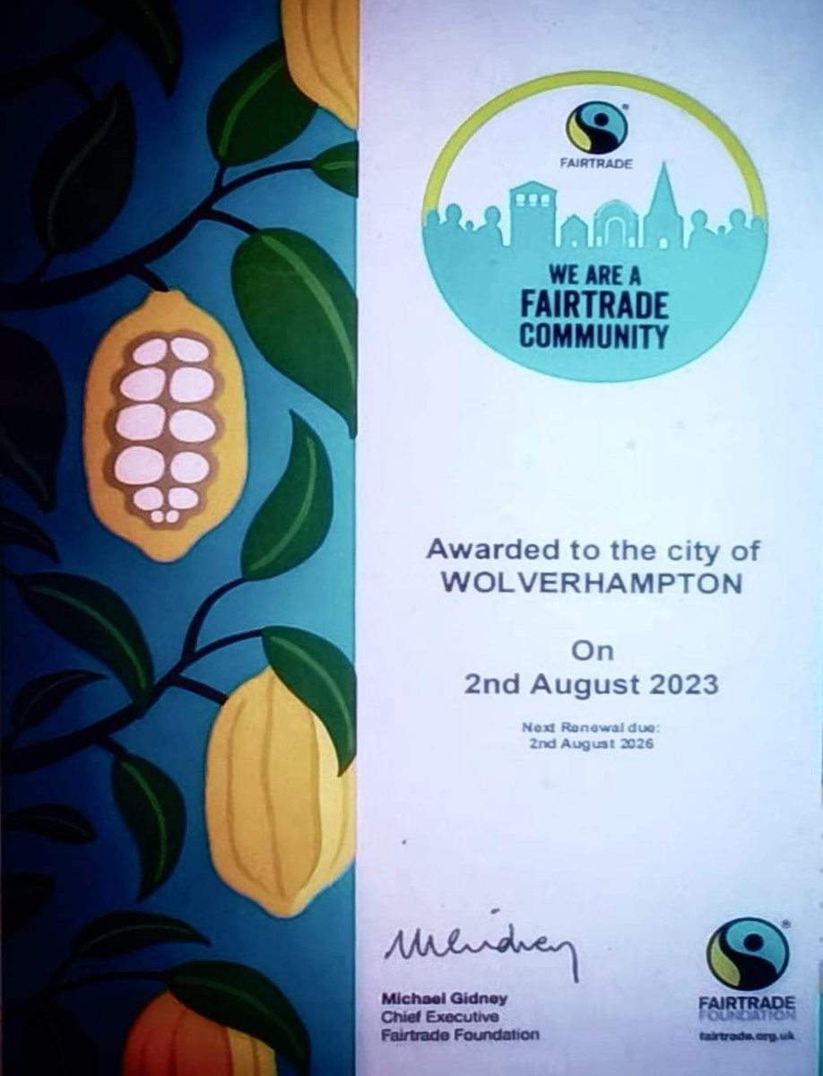 Fairtrade Wolverhampton (@ftwolverhampton) on Twitter photo Thank you <a href="/midcountiescoop/">Your Co-op</a> for hosting a wonderful Fairtrade event last night as part of #FairtradeFortnight Wonderful to be able to share the work we do across our city with your members #yourcoop #bethechange
<a href="/samlane2/">Sam</a> <a href="/DonnnellyStefan/">Stefan Donnnelly</a> Thank you <a href="/midcountiescoop/">Your Co-op</a> for hosting a wonderful Fairtrade event last night as part of #FairtradeFortnight Wonderful to be able to share the work we do across our city with your members #yourcoop #bethechange
<a href="/samlane2/">Sam</a> <a href="/DonnnellyStefan/">Stefan Donnnelly</a>