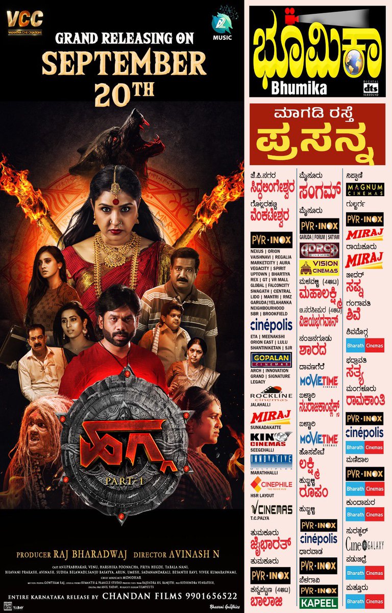 Sandalwood Films Update (@flimsupdates) on Twitter photo Fantasy Thriller #Hagga Releasing in Cinemas Tomorrow.
#Sandalwoodfilmsupdate
<a href="/AnuPrabhakar9/">Anu Prabhakar Mukherjee</a> <a href="/actressharshika/">Harshika Poonacha</a> <a href="/dayalpadmanaban/">filmmakerdayal</a> Fantasy Thriller #Hagga Releasing in Cinemas Tomorrow.
#Sandalwoodfilmsupdate
<a href="/AnuPrabhakar9/">Anu Prabhakar Mukherjee</a> <a href="/actressharshika/">Harshika Poonacha</a> <a href="/dayalpadmanaban/">filmmakerdayal</a>