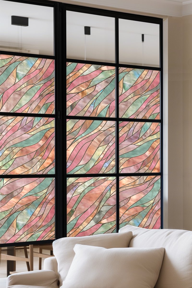Fancyfix16015's tweet image. Wind Stained Glass Decorative Window Film🌬️
 This privacy film features a stunning stained glass design inspired by the shape of wind.#FancyFix #WindowDecor #HomeInspiration #DecorativeFilm #InteriorDesign #windowfilm
check the link:fancyfix.shop/products/wind-…