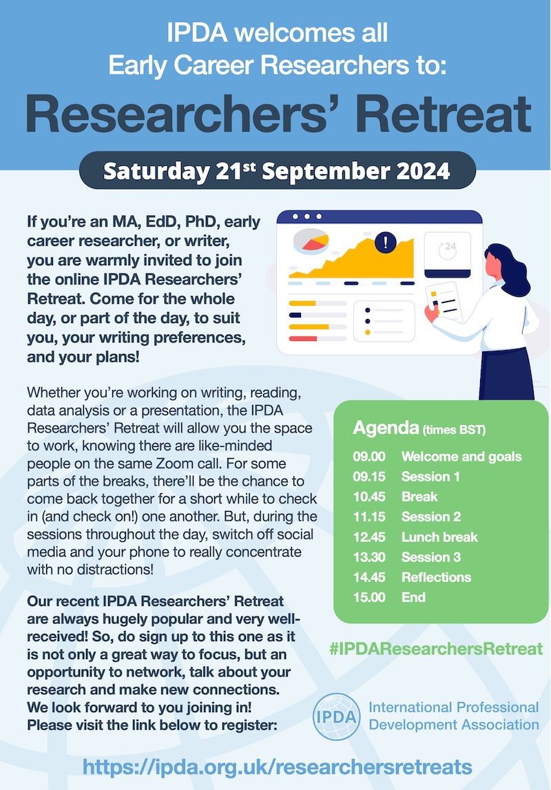 DrDouglasDHT's tweet photo. Tomorrow!
https://t.co/SizcbRe2xc
Join me as host and other #EdD #PhD students for a day of networking and focus! 
#phdfriend #phdchat #phdvoice #phdlife #AcademicChatter #AcademicTwitter #AcademicX #AcademicSupport #52WeeksOfEdD #52WeeksOfPhD https://t.co/8qcYAAIIQL