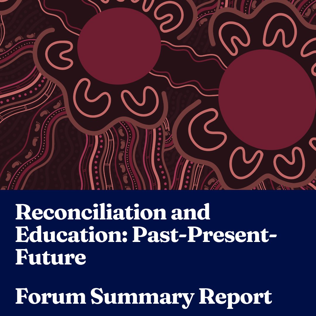 Faculty of Education (@edumelb) on Twitter photo The 'Reconciliation and Education: Past-Present-Future' forum report, by @Ngarrngga and <a href="/RecAustralia/">Reconciliation Australia</a> presents reflections and key recommendations from stakeholders on advancing reconciliation in Australian education. Tap through to read the report → unimelb.me/3Xxoa7P The 'Reconciliation and Education: Past-Present-Future' forum report, by @Ngarrngga and <a href="/RecAustralia/">Reconciliation Australia</a> presents reflections and key recommendations from stakeholders on advancing reconciliation in Australian education. Tap through to read the report → unimelb.me/3Xxoa7P