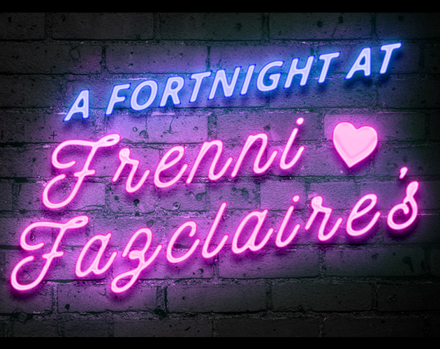 Night Fox (@nightfoxworks) on Twitter photo Hello all! The public version of "A Fortnight at Frenni Fazclaire's" v0.4.1 is finally here! This is the big one, with a complete experience of all 14 days and nights plus six unique endings.
Huge thanks to <a href="/Megatheriom/">Omegatherio / COMMISSIONS OPEN!</a> and <a href="/SSSeaweed1/">Croseneu</a> especially!
Download link in the replies Hello all! The public version of "A Fortnight at Frenni Fazclaire's" v0.4.1 is finally here! This is the big one, with a complete experience of all 14 days and nights plus six unique endings.
Huge thanks to <a href="/Megatheriom/">Omegatherio / COMMISSIONS OPEN!</a> and <a href="/SSSeaweed1/">Croseneu</a> especially!
Download link in the replies