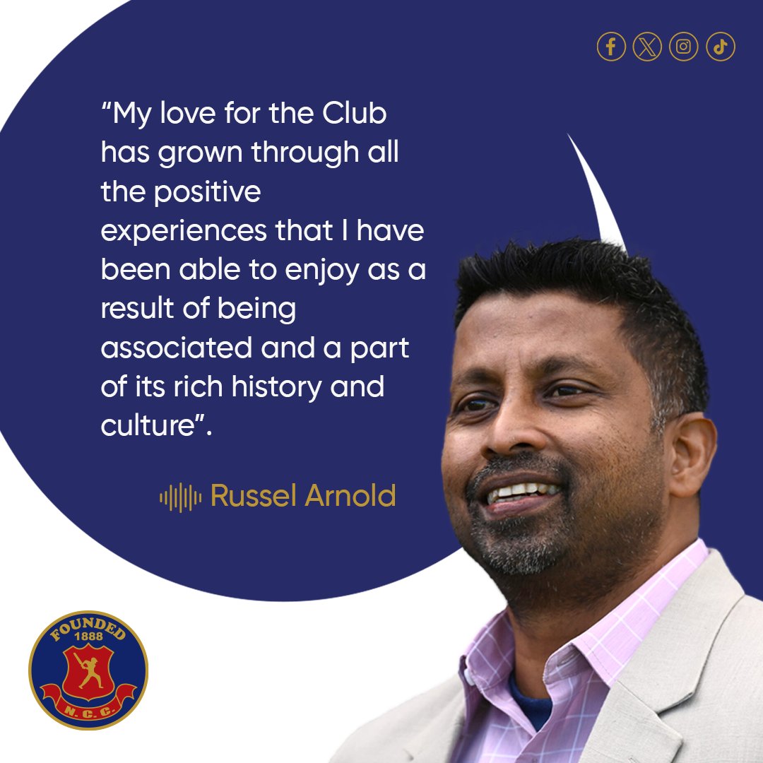 📷 A Legend’s Take! 📷
We are honored to share the words of <a href="/RusselArnold69/">Russel Arnold</a>,  one of Sri Lanka's finest cricketers and a renowned voice in cricket broadcasting, as he reflects on the legacy of our club. 

#CricketLegend #RusselArnold #ClubReview #SriLankaCricket #CricketCommunity
