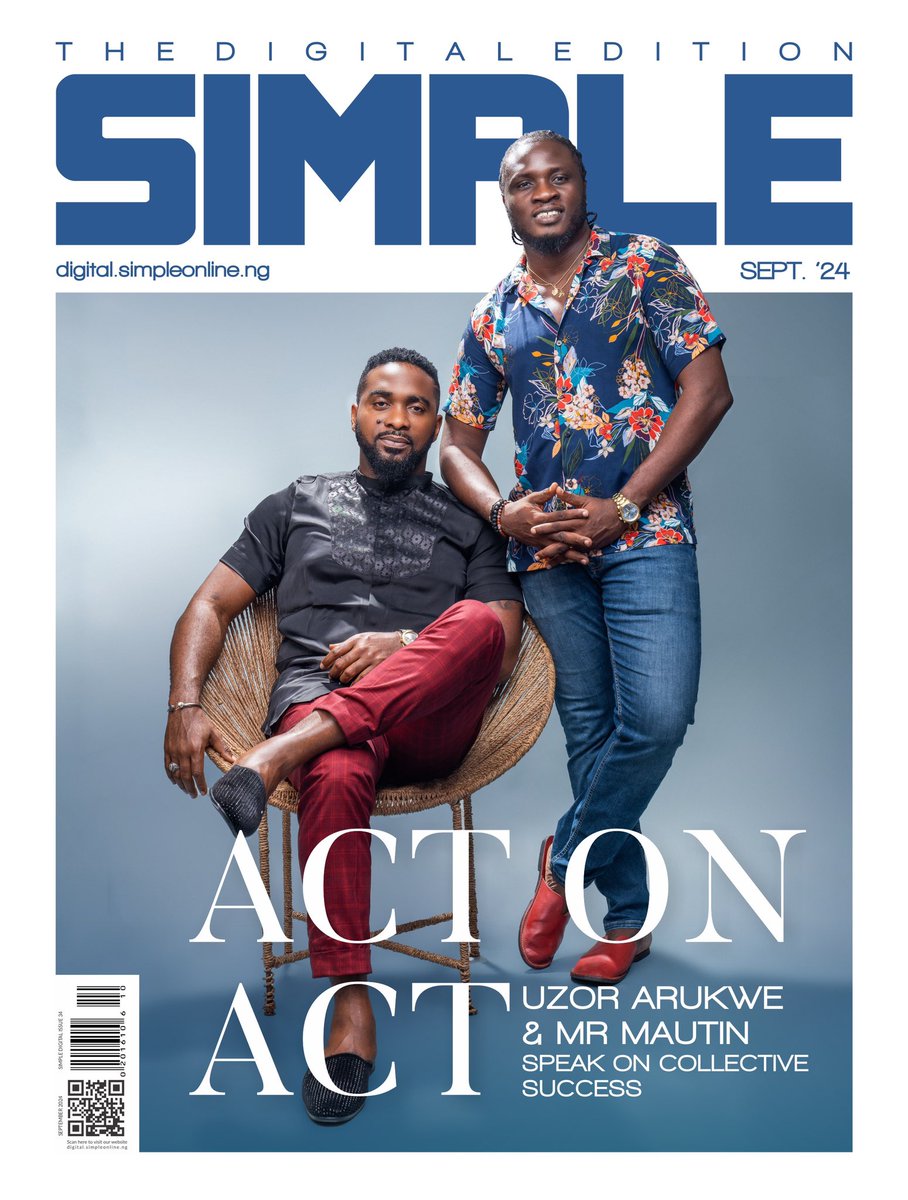 simplemag_ng's tweet photo. Check out our Sept. Digital Cover feat. Nollywood Star @uzorarukwe &amp; manager @mrmautin 

Full interview here:

https://t.co/JwSFEvl0Xz 

Interviewed by @TheRayoKasali 
#actonact #uzorarukwe https://t.co/j2BATrPGqd