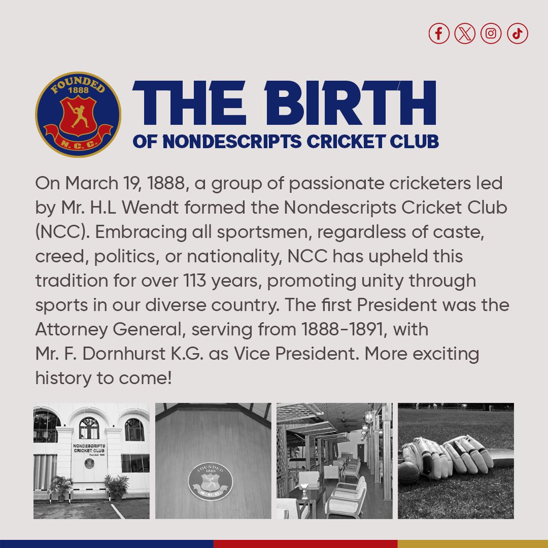 Let’s dive into the rich history of our cricket club! 📷
#CricketClubHistory #MilestonesInCricket
#TriumphsAndTraditions #MemorableMoments #CricketLegends #celebration
#chasingdreams #ourcommunity
#clubpride #CricketCommunity #legacyofthegame
#InspiringGenerations