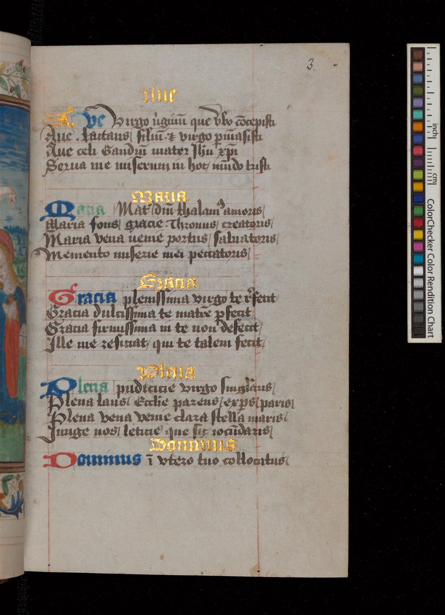 It is wonderful to see <a href="/QueensLibOx/">Queen's College Library</a> MS 357 available on Digital Bodleian! Look at that stunning gold leaf ✨You can view the manuscript here: digital.bodleian.ox.ac.uk/objects/b47088…