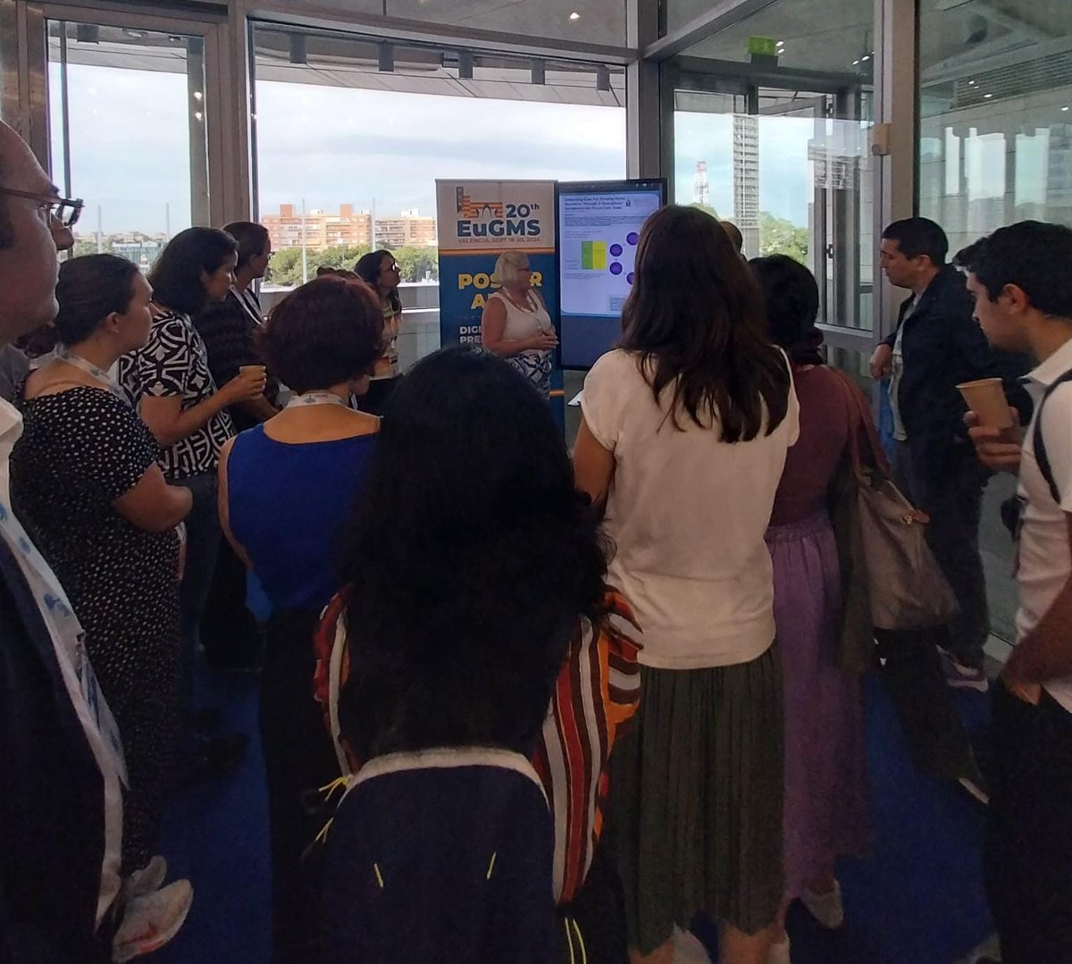 🌟 Thrilled be presenting my poster  "Enhancing Care for Nursing Home Residents" at #EuGMS2024! Excited to share insights and connect with fellow professionals in the field. Let's work together to improve care for our nursing home residents💙