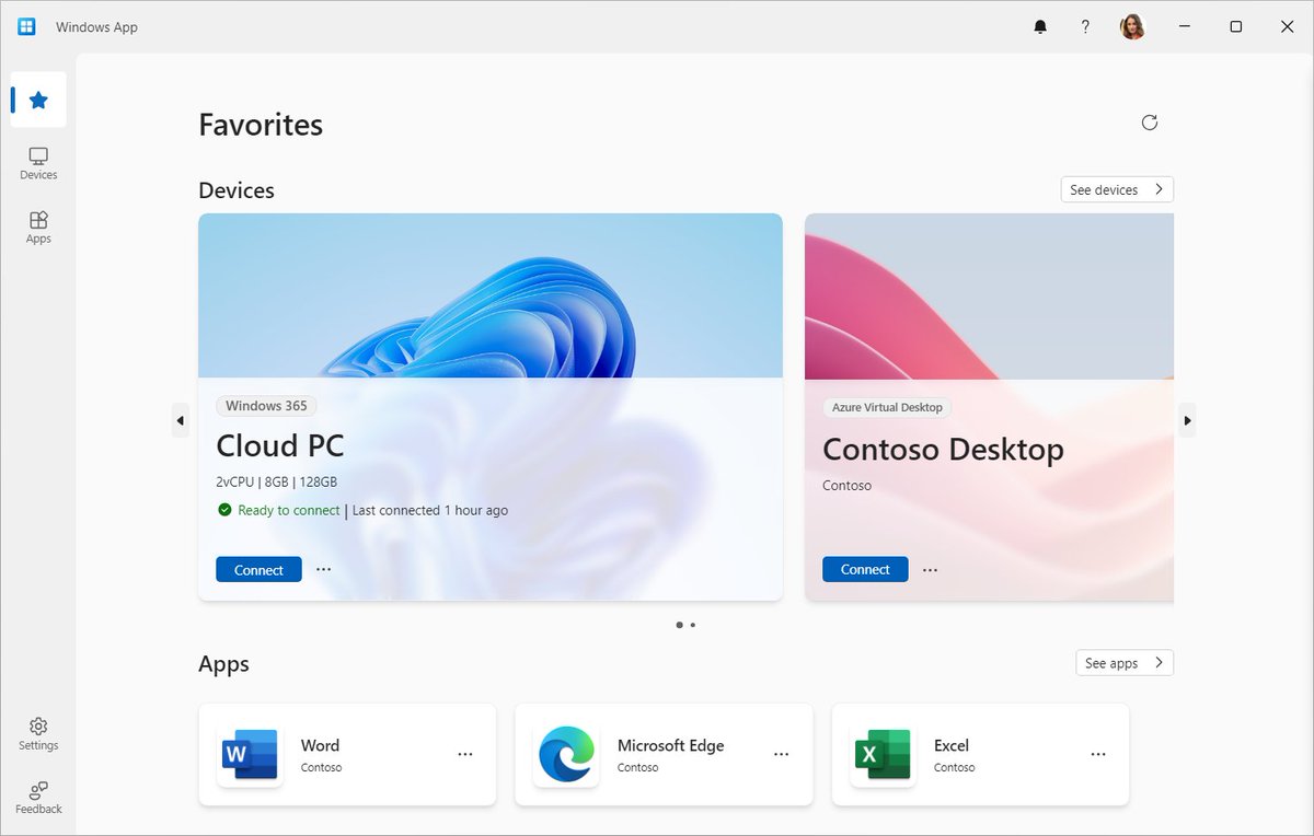 SanjeetTech's tweet image. 🚀 Unlock the Power of Windows App! 🌐

&amp;gt; Seamlessly connect to Azure Virtual Desktop, Windows 365, Microsoft Dev Box, and more across all your devices! 💻📱

[Read More👇]
#WindowsApp