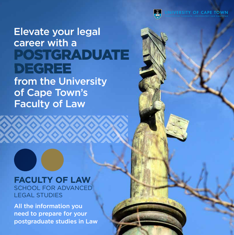 Interested in postgraduate legal studies for 2025? You have till 30 September to apply! For all the detail on programme specialisations, degree types and the different course structures, check out our detailed brochure at bit.ly/3zq3E0V