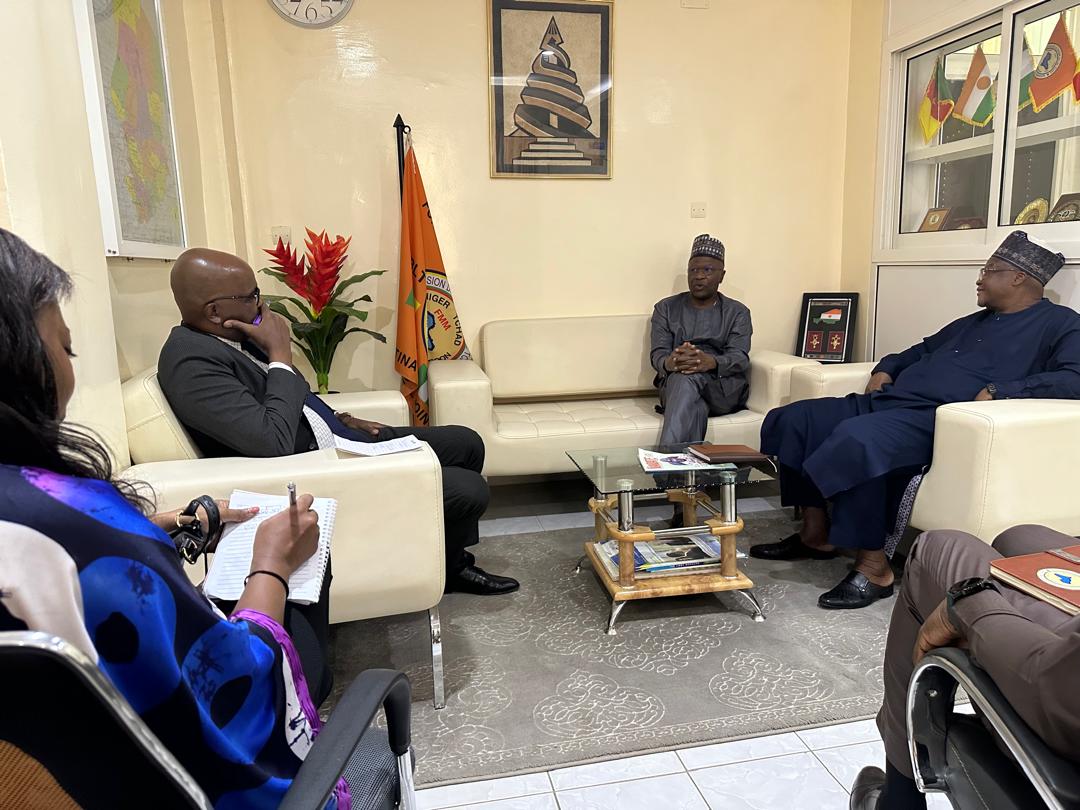 Amb_MNuhu's tweet image. It was a pleasure granting audience to the Director, Department of Environmental and Social Safeguards and Compliance at the African Development Bank @AfDB_Group, Issa Maman-Sani, and his delegation. 

The Lake Chad Basin Commission appreciates the commitment of the @AfDB_Group…