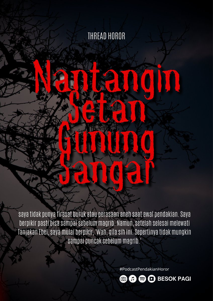 "NANTANGIN SETAN GUNUNG SANGAR"
-Thread Horor-
Kalau memang ada yang ngikutin, coba tampakkan dirimu di kamera.

Sumber: Youtube Besok Pagi

<a href="/threadhororr/">THREAD HOROR</a> <a href="/bagihorror/">Berbagi Horror</a> <a href="/P_C_HORROR/">Penikmat Cerita HOROR</a> <a href="/IDN_Horor/">Horor Indonesia</a>

#ceritahoror #misterihoror #ceritaseram #kisahhoror #hororgunung