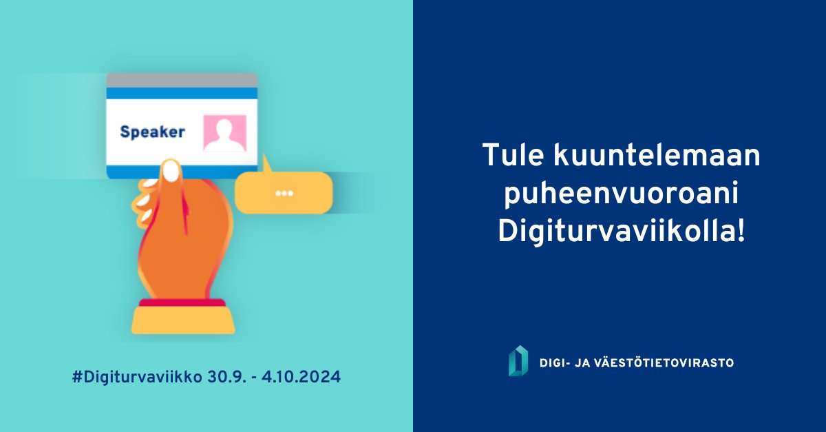 PanuMoilanen's tweet photo. Julkaisemme #digiturvaviikko kaikille avoimen ja ilmaisen "Kansalaisen informaatioturvallisuus"-verkkokurssin. Tule ti 1.10. @uniofjyvaskyla Agoraan tai linjoille kuuntelemaan, mistä on kyse ja miksi #informaatioturvallisuus on tärkeää. #JYUnique
https://t.co/QQtkonWFJg https://t.co/ArmaRWXDz9