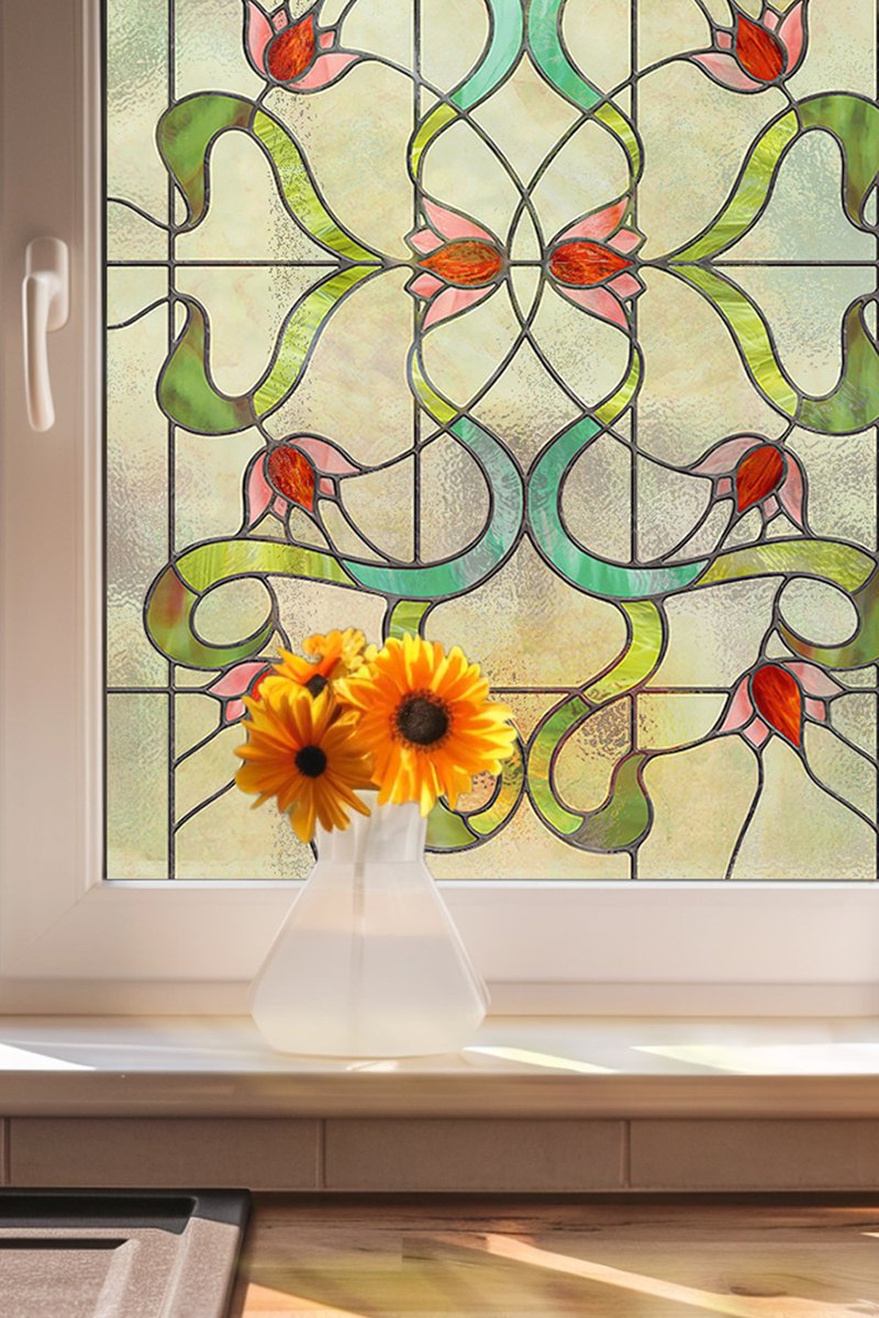Fancyfix16015's tweet image. Eden Stained Glass Decorative Window Film
Inspired by the &quot;Garden of Eden&quot;, the meandering vines and red flowers bring a mysterious and vintage atmosphere to the room
#fancyfix #fancyclings #stainedglassfilm #HomeInspiration 
check the link : fancyfix.shop/products/eden-…