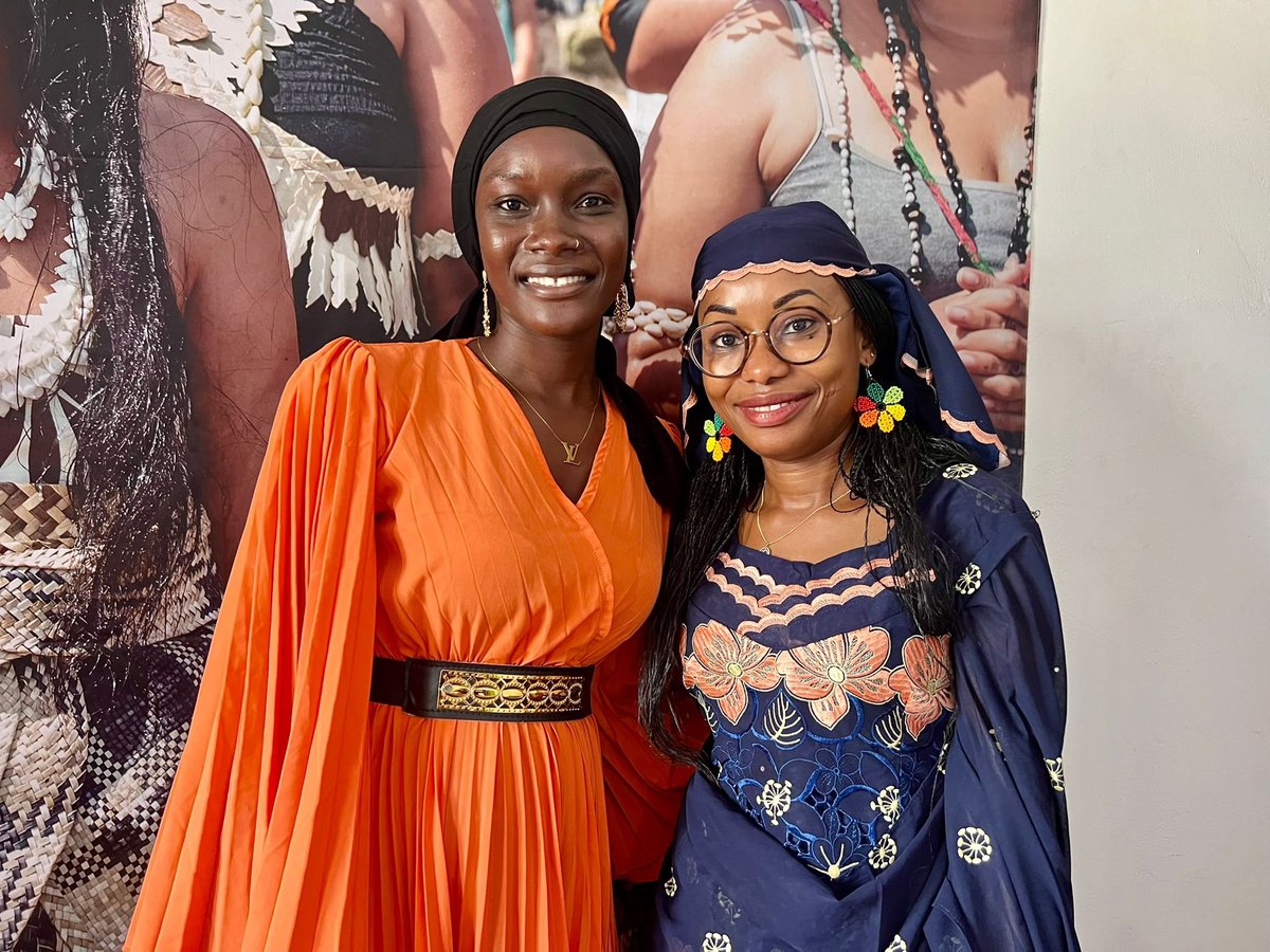 VanzouZ's tweet photo. Belle rencontre avec Madame @hindououmar Merci de m'avoir accordé cette chance de vous rencontrer 😍

 L'une de mes plus belles rencontres 2024
Qu'Allah vous bénisse pour vos multiples soutiens aux peuples autochtones du Tchad 👏 https://t.co/STfMz219OS