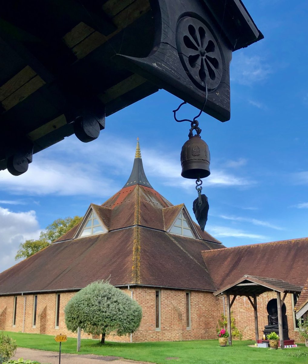 Let’s continue our A - Z Chilterns Treasures journey into the valley of nettles between Nettleden &amp; Great Gaddesden where you’ll find the Amaravati Buddhist Monastery, a place of peaceful learning and worship. 

📖 shorturl.at/J5ybV