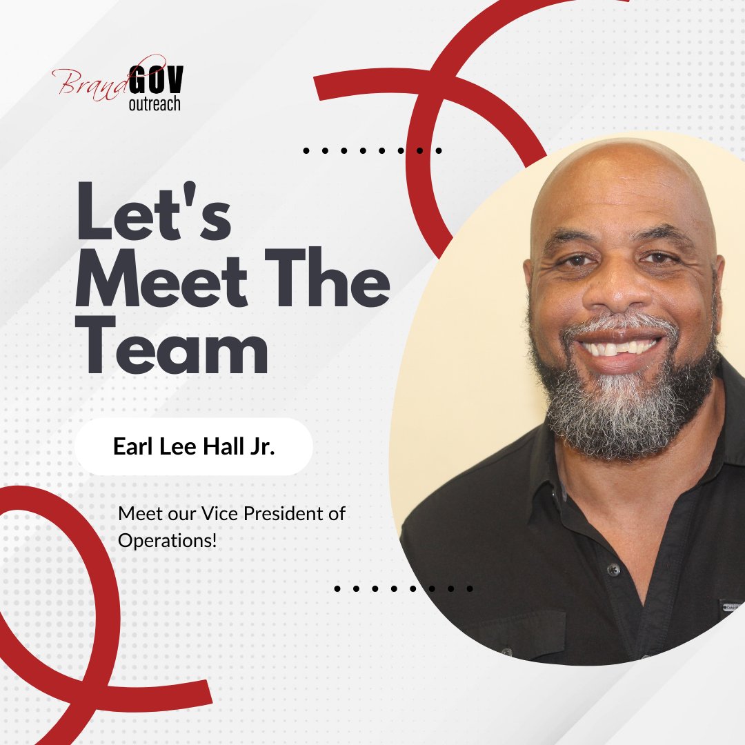🌟 Team Member Highlight: Earl Lee Hall Jr. 🌟

As our Vice President of Operations, Earl has been with us for 4 years, making an incredible impact on both our team and the work we do. Earl's favorite part of his role? The people.

Join us in celebrating Earl and his dedication!