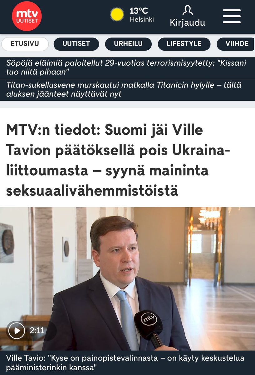 Teivo Teivainen tweet media