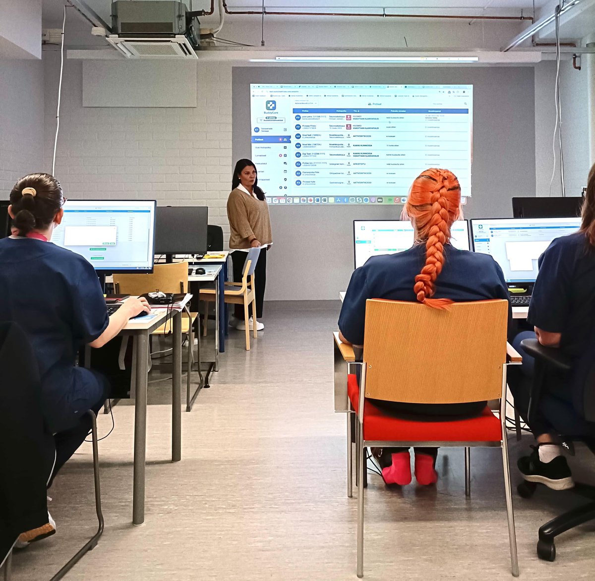 Our Customer Success Manager, Jenni, visited Satasairaala Hospital yesterday 🏥

During her visit, Jenni worked closely with the hospital team to launch the implementation of the #Osteoarthritis pathway using our Care Coordination Platform  🤝

#CustomerSuccess #CareCoordination