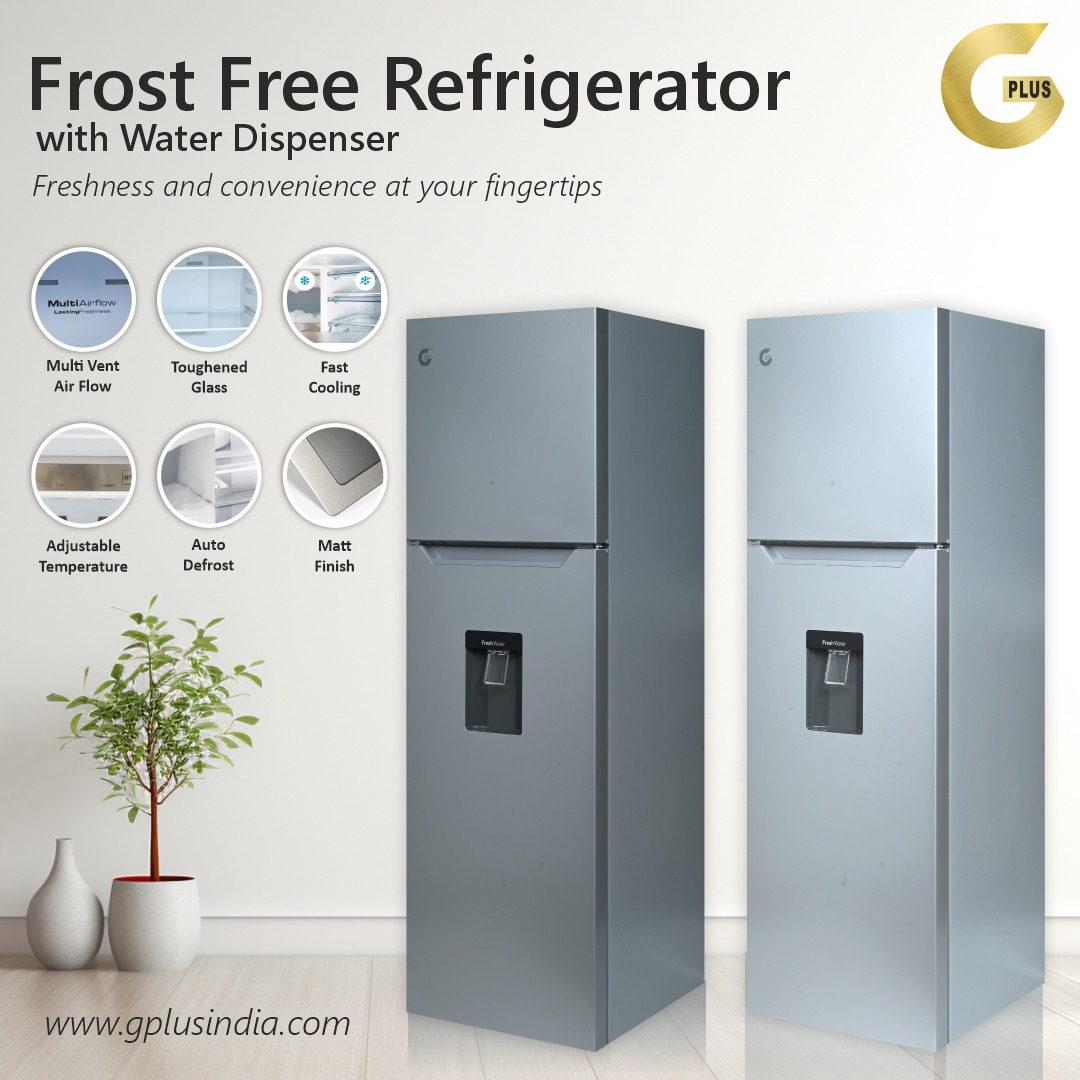 GplusHome's tweet image. Gplus Frost Free Refrigerator is on sale now! Enjoy great savings and keep your food fresh for longer.

Visit Our Website - gplusindia.com

For more details call - 1800-12398-6666

#GplusRefrigeratorSale
#FrostFreeRefrigerator #GplusBestSale
#RefrigeratorSale2024