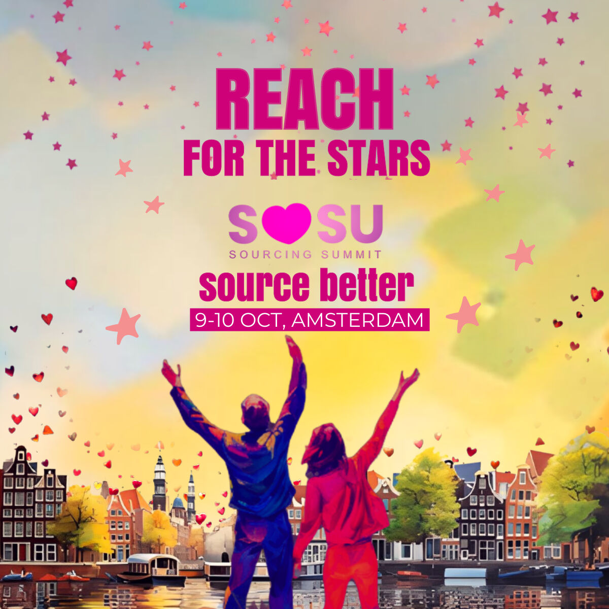 Hanging out in beautiful Amsterdam, 
chasing stars, 
catching up with peers, 
making new friends, 
learning cool stuff.... can't ask for more. 

Can't wait for #sosueu to start. 
Just 20 days left. 
See you in the dam

hi.switchy.io/Nd2E