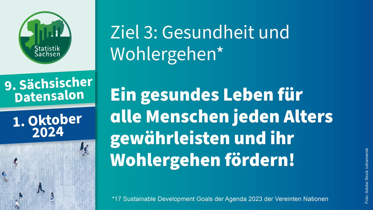 Statistik_SN's tweet photo. „Wir werden weniger! Wie weiter?“ Wo liegen Chancen, Perspektiven, Potentiale des demografischen Wandels? 9. Sächsischer #Datensalon. Ein Thema: Demografie unter dem Aspekt der Ziele für nachhaltige Entwicklung.
Mehr Informationen →https://t.co/8JmoROkHBe
#statistik_sachsen https://t.co/K6BSvT4eJ5