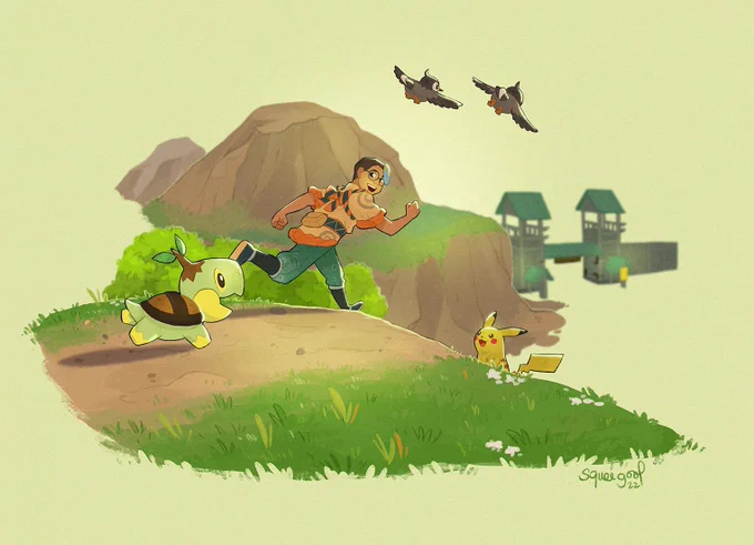 my Pokemon x Art style journey~ 2011 - 2024 