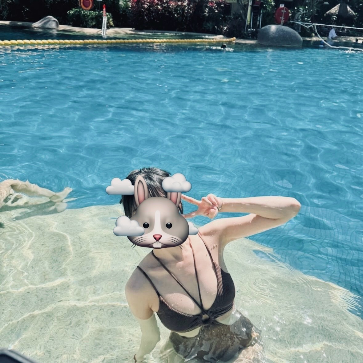 最近一直下雨 终于有时间可以游泳了🥹 #槟城