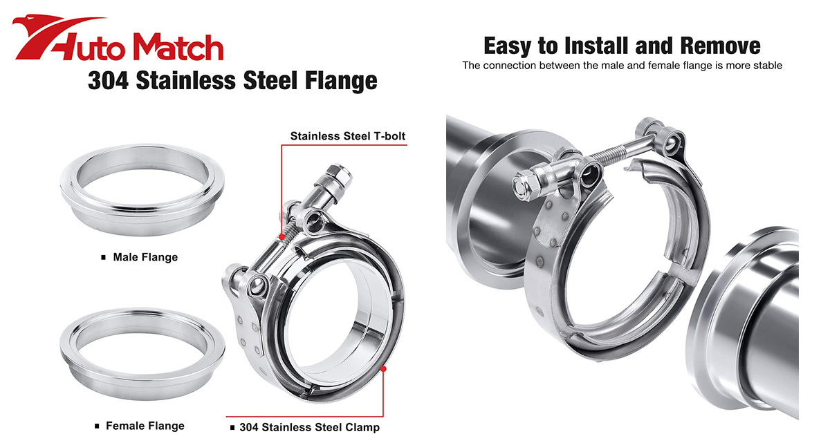💡2.5 Inch V Band Clamp with Flange Male Female Stainless Steel💨
V-band clamp is easy to install and remove perfect for applications requiring frequent removals and provide a great seal with even pressure at the flange.hashtag#clamp hashtag#exhaust hashtag#stainlesssteel hashtag