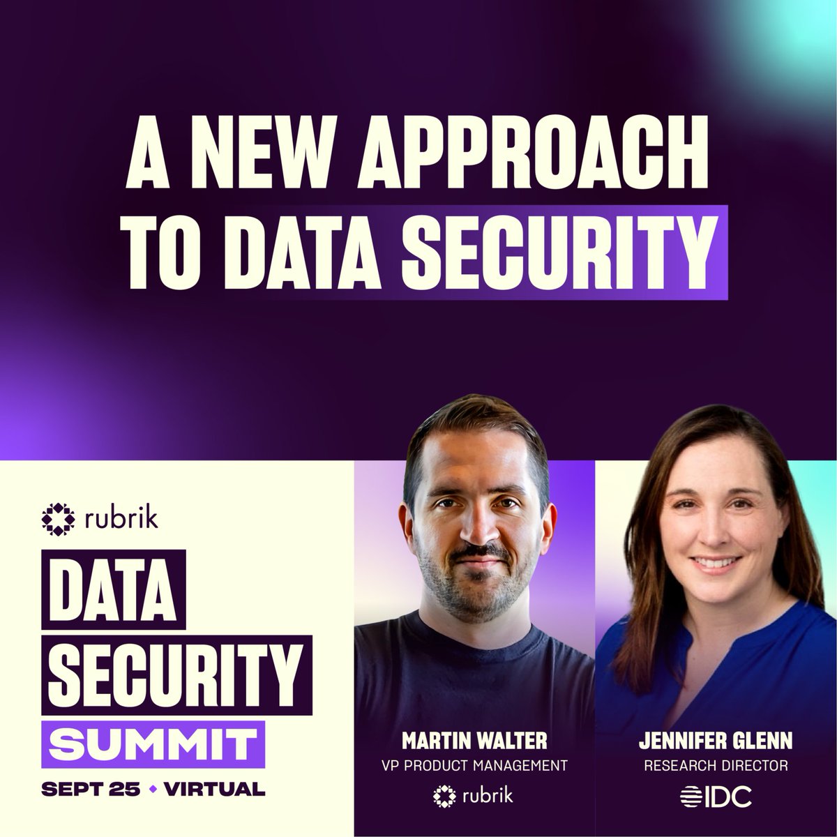 mskubski's tweet photo. What is your organization doing to ensure the resilience of your applications and #data? Join Jennifer Glenn at @RubrikInc’s Data Security Summit to better understand how to adopt a modern approach to securing your data from threats like #ransomware 👉 https://t.co/ktVP5JsPAg https://t.co/fu9JRAUeuz