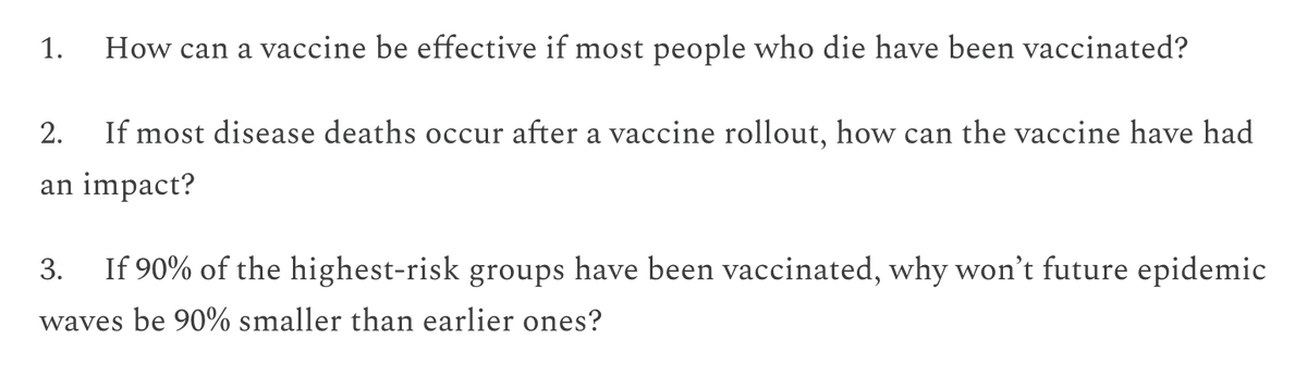 adamjkucharski's tweet image. Can you solve these three vaccine puzzles?
New post on the counterintuitive features of vaccine rollouts during dynamic epidemics: blog.kucharski.io/?three-vaccine…
