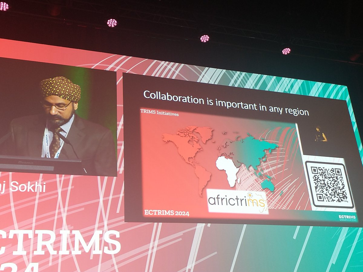 AnneHelme's tweet image. Delighted that AFRICTRIMS is represented at #ECTRIMS2024 🎉

Will be following the activities of this new committee with much interest 🌍