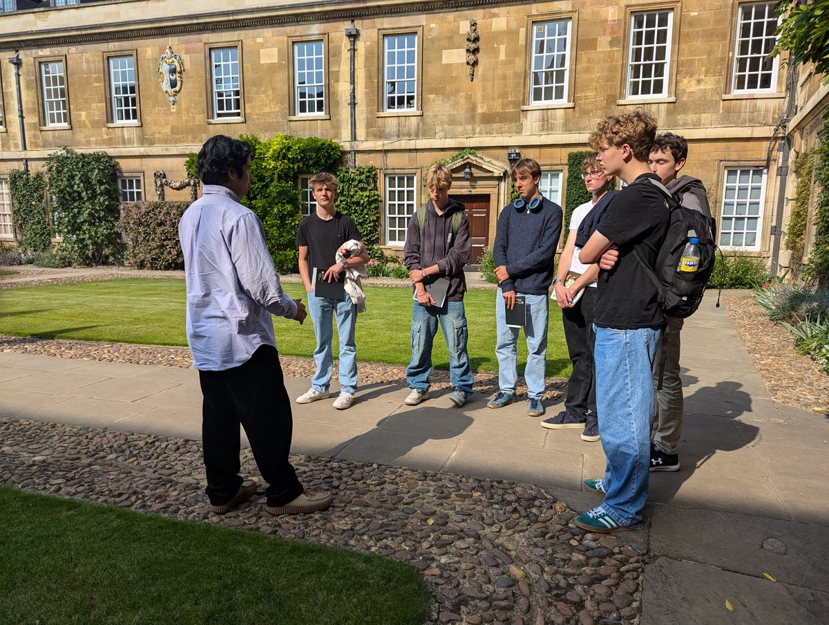 Sixth Form (@ksbsixthform) on Twitter photo An excellent day touring <a href="/Cambridge_Uni/">Cambridge University</a> yesterday. Thanks to <a href="/TrinityHall_SLO/">Trinity Hall Outreach</a> for showing us around Trinity Hall and talking to us about admissions.
Wonderful also to see Newton's uni notebook in the Wren Library!
<a href="/KingsBruton/">King's Bruton</a> #ksbquality #ksbsuccess #kingsbruton An excellent day touring <a href="/Cambridge_Uni/">Cambridge University</a> yesterday. Thanks to <a href="/TrinityHall_SLO/">Trinity Hall Outreach</a> for showing us around Trinity Hall and talking to us about admissions.
Wonderful also to see Newton's uni notebook in the Wren Library!
<a href="/KingsBruton/">King's Bruton</a> #ksbquality #ksbsuccess #kingsbruton